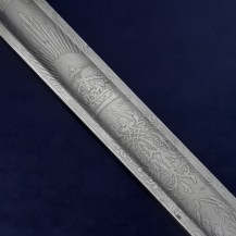 British 1895 Pattern Infantry Officers Sword with Pre Regulation Field Scabbard 31